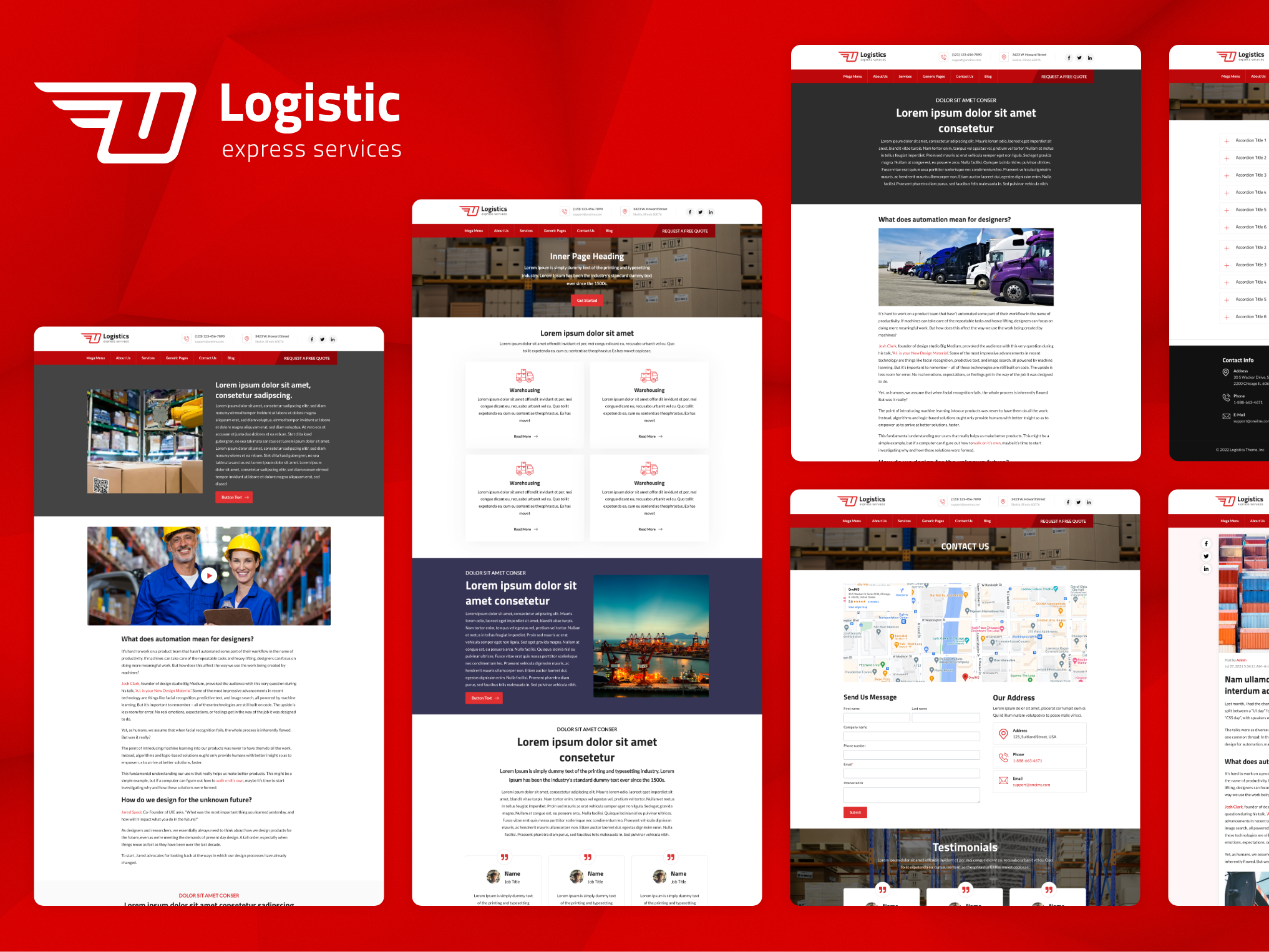 Prebuilt Page Templates